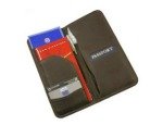 Leather Passport Holder and Ticket Organizer