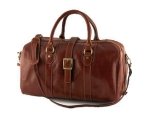 Brown Leather Travel Bag